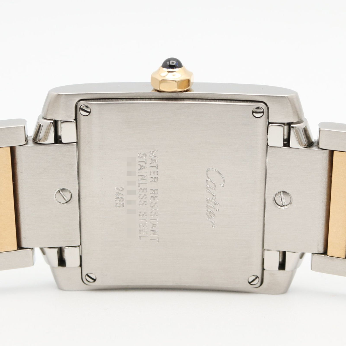 Cartier Watch Tank Francaise MM Boys' Silver 18K Stainless Steel — view 5