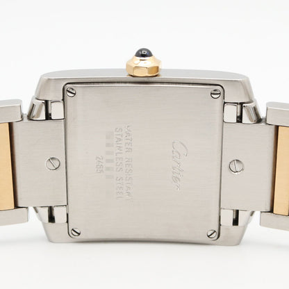 Cartier Watch Tank Francaise MM Boys' Silver 18K Stainless Steel — view 5