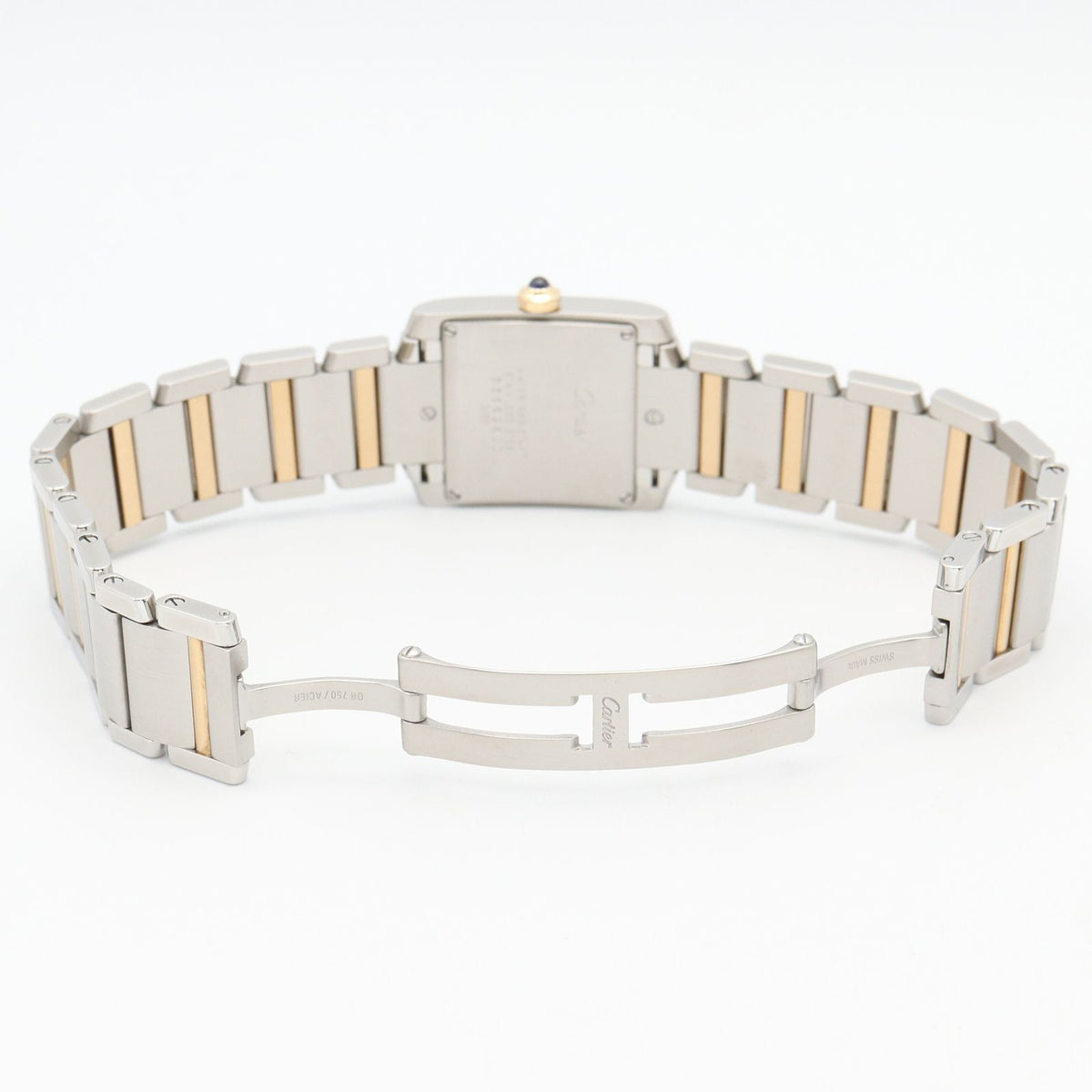 Cartier Watch Tank Francaise MM Boys' Silver 18K Stainless Steel — view 4