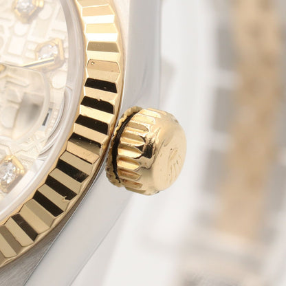 Rolex Watch Datejust Diamond Con NP 18K Stainless Steel — view 6
