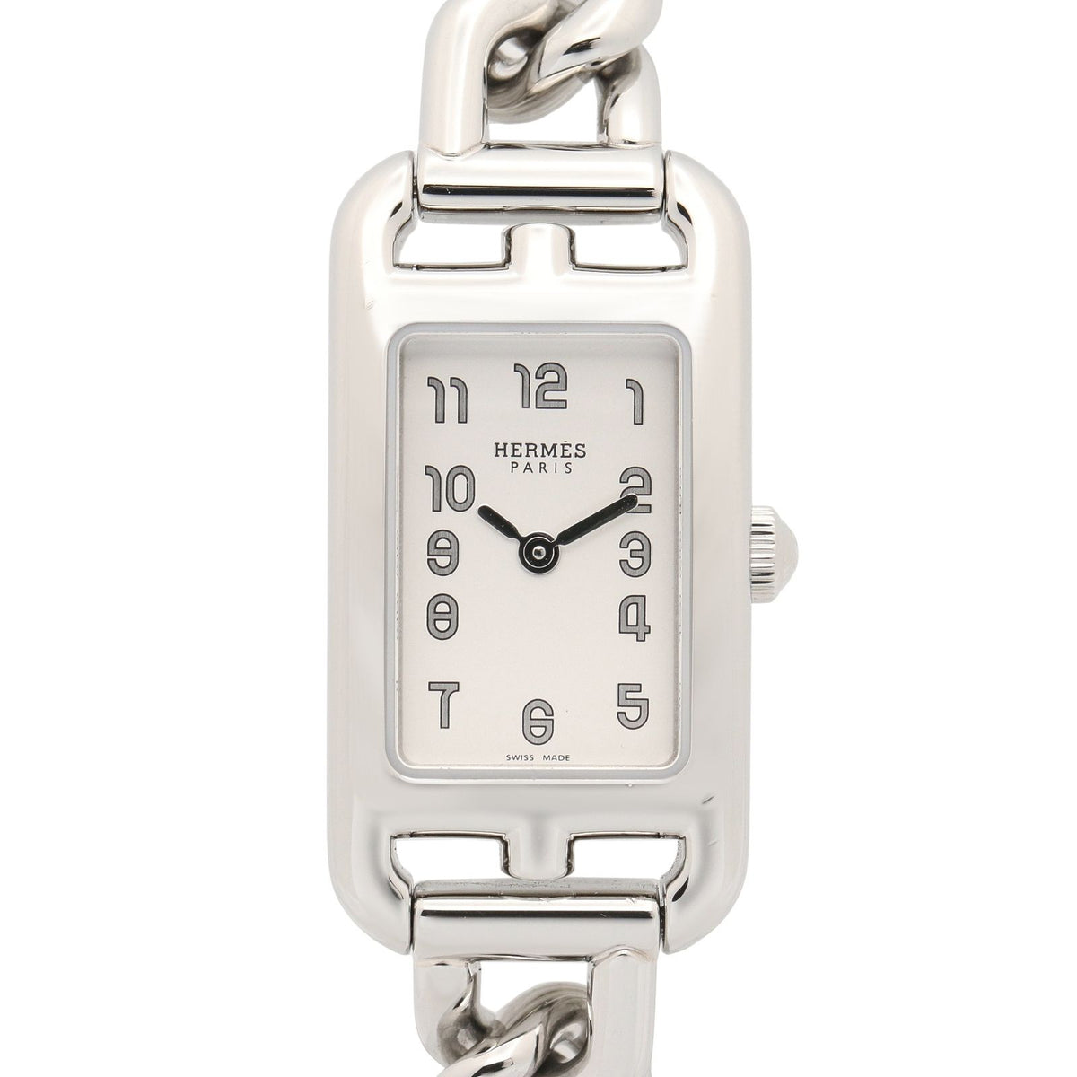 Hermes Watch Nantucket NA 2.110 Silver Stainless Steel