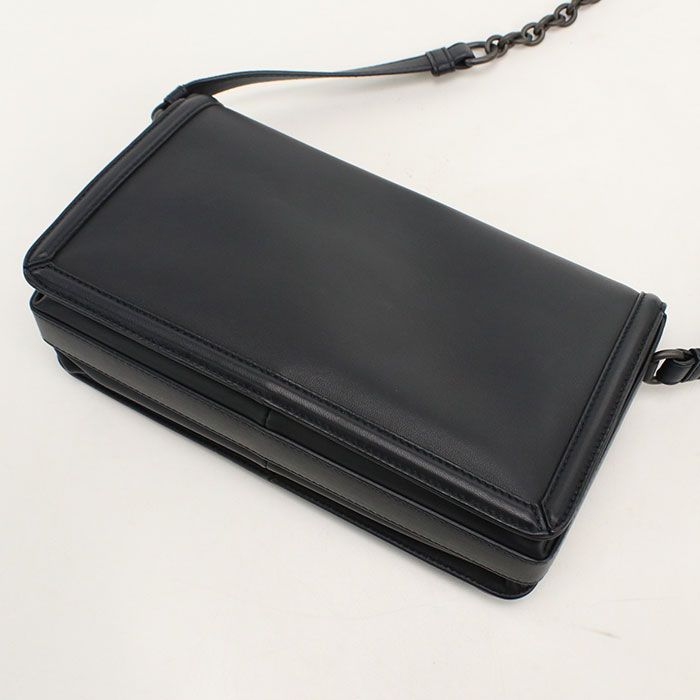 Bottega Veneta Chain Intrecciato Shoulder Bag Leather — view 2