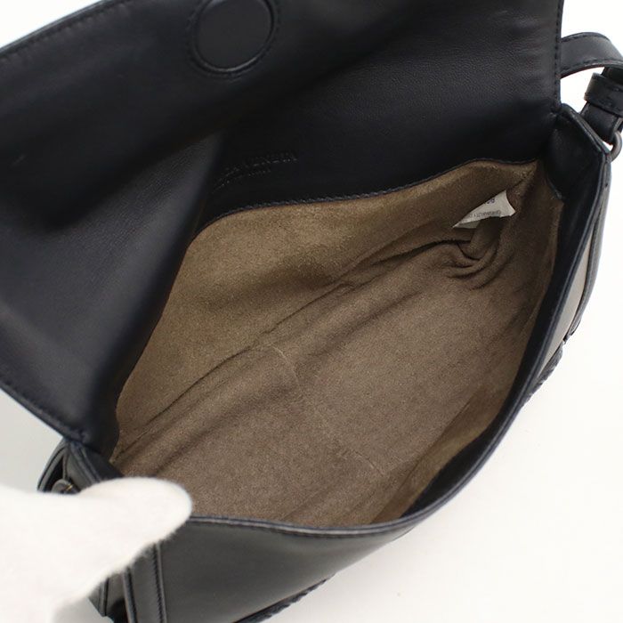 Bottega Veneta Chain Intrecciato Shoulder Bag Leather — view 3