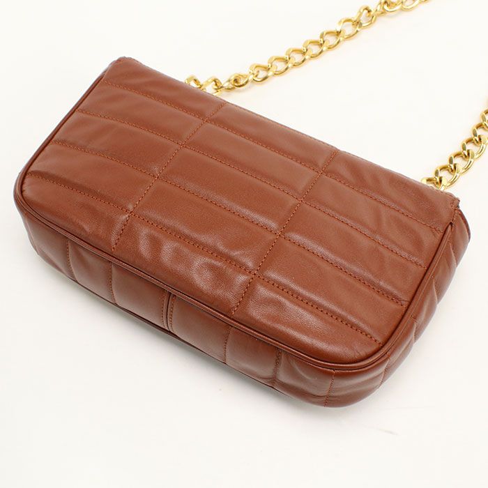 Celine Chain Shoulder Bag Calfskin — view 2