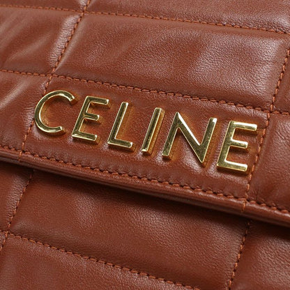 Celine Chain Shoulder Bag Calfskin — view 4