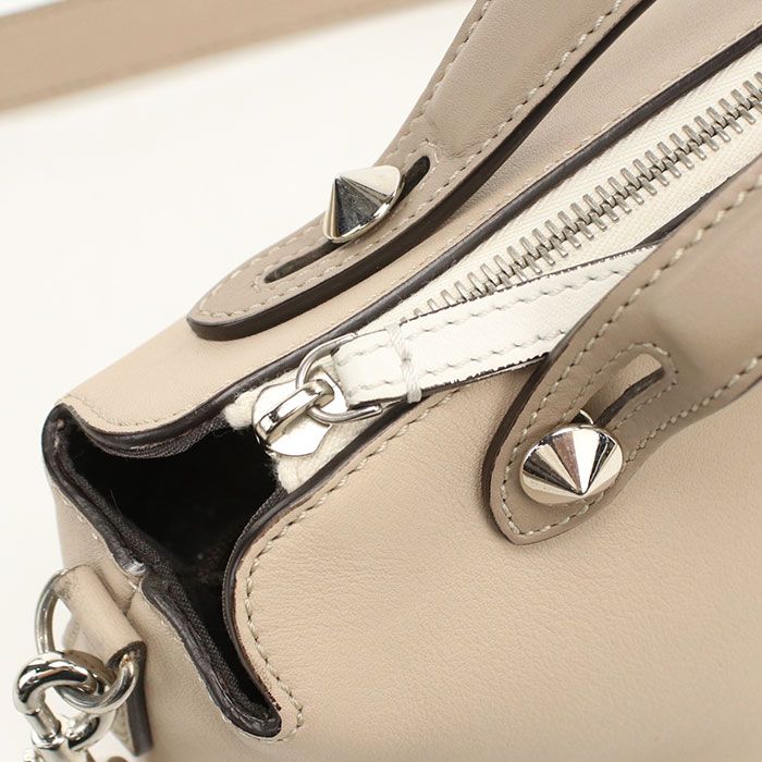 Fendi 2-Way by the Way Handbag Calfskin — view 8