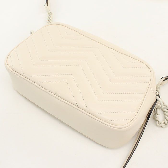 Gucci Small Camera Bag GG Marmont Crossbody Quilted Leather — view 2