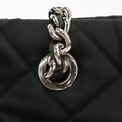 Prada Chain Quilted Nylon Tote Bag — view 7