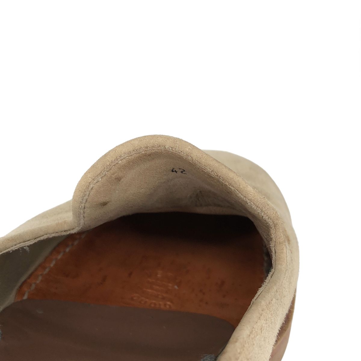 Brunello Cucinelli Suede Tassel Loafers Beige — view 7