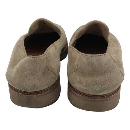 Brunello Cucinelli Suede Tassel Loafers Beige — view 3