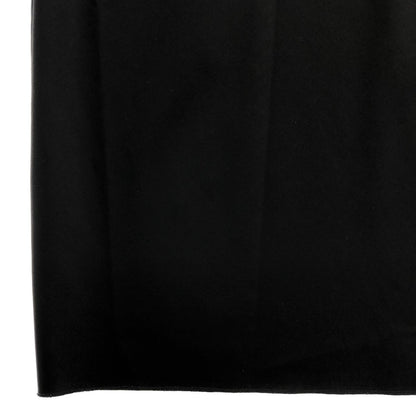 Loro Piana Gabriela Coll Garments Super Wool Cut Off Sleeveless Dress Black M — view 3