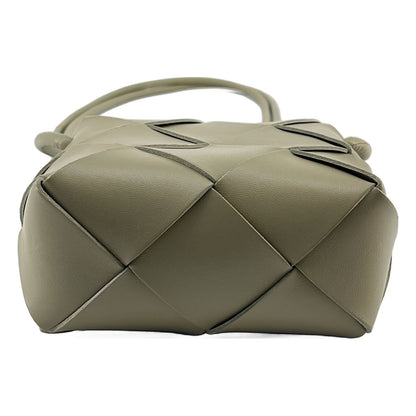 Bottega Veneta Intrecciato Mini Cassette Camera Bag Khaki — view 7