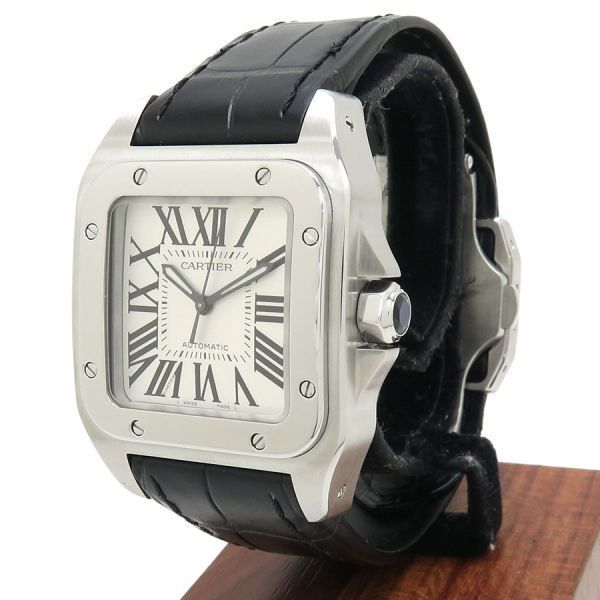 Cartier Santos 100 35 44 Boys' Watch — view 2