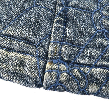 Chanel Denim Skirt Navy — view 3