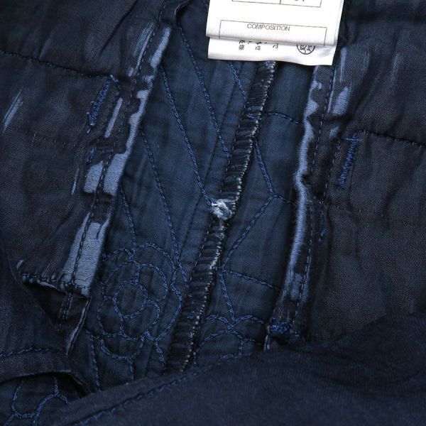 Chanel Denim Skirt Navy — view 6