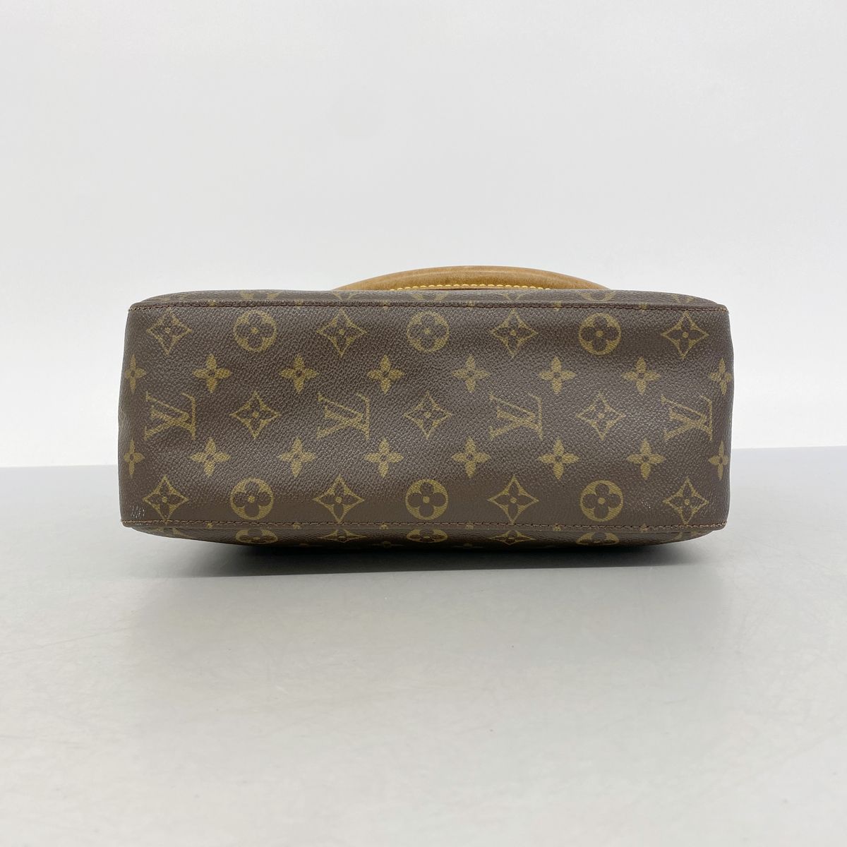 Louis Vuitton Shoulder Bag Monogram Looping GM Brown — view 3