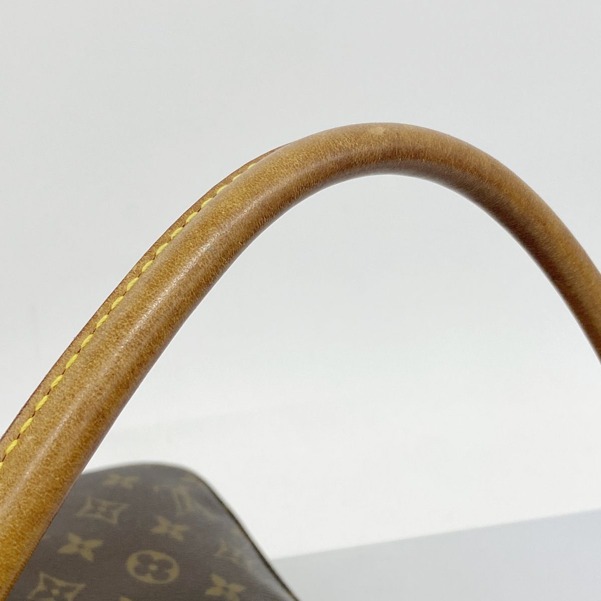Louis Vuitton Shoulder Bag Monogram Looping GM Brown — view 7