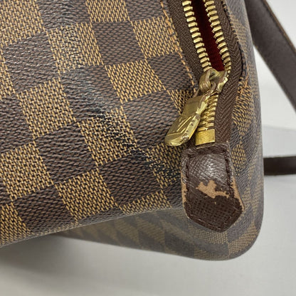 Louis Vuitton Shoulder Bag Damier Belem MM Ebene — view 8