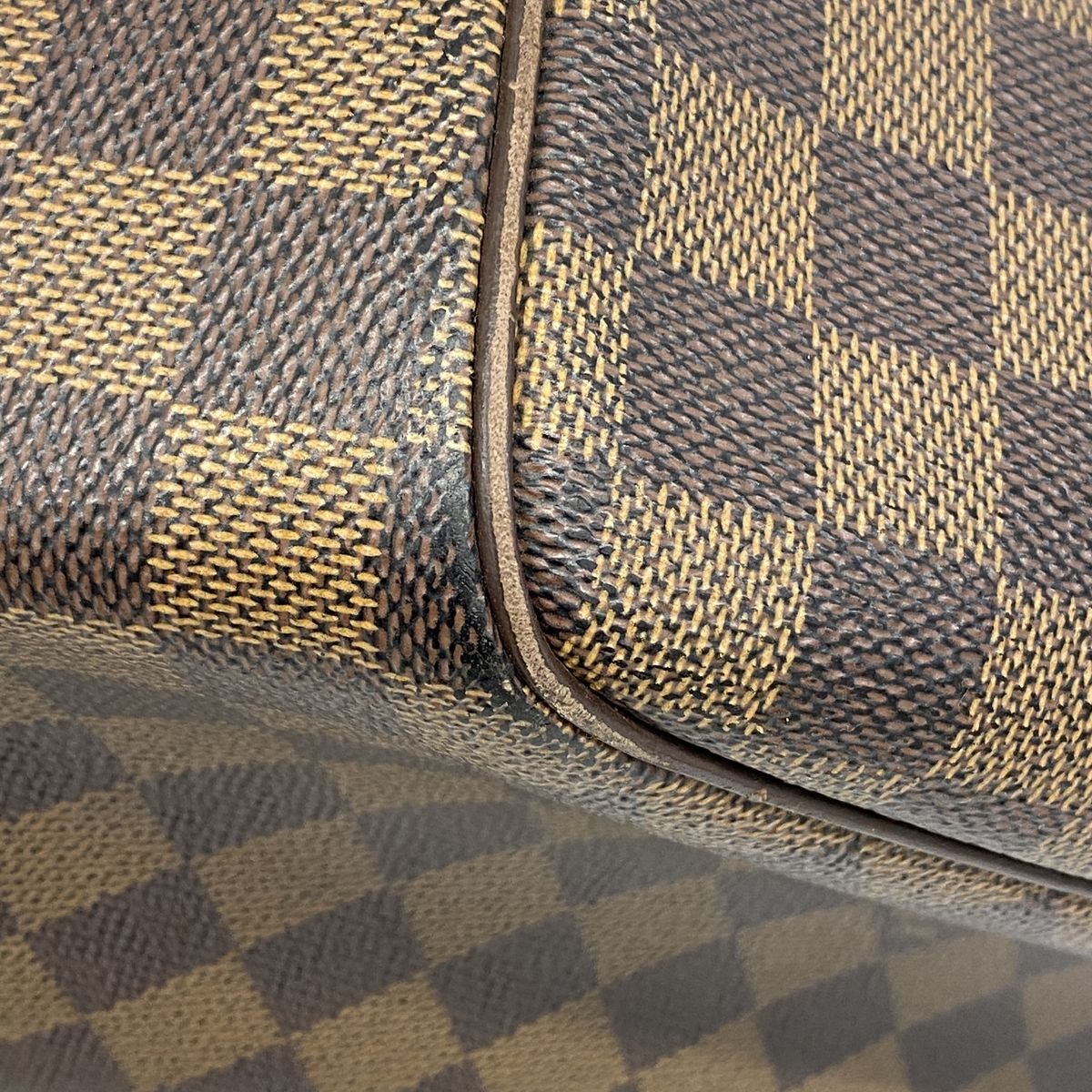 Louis Vuitton Shoulder Bag Damier Belem MM Ebene — view 7