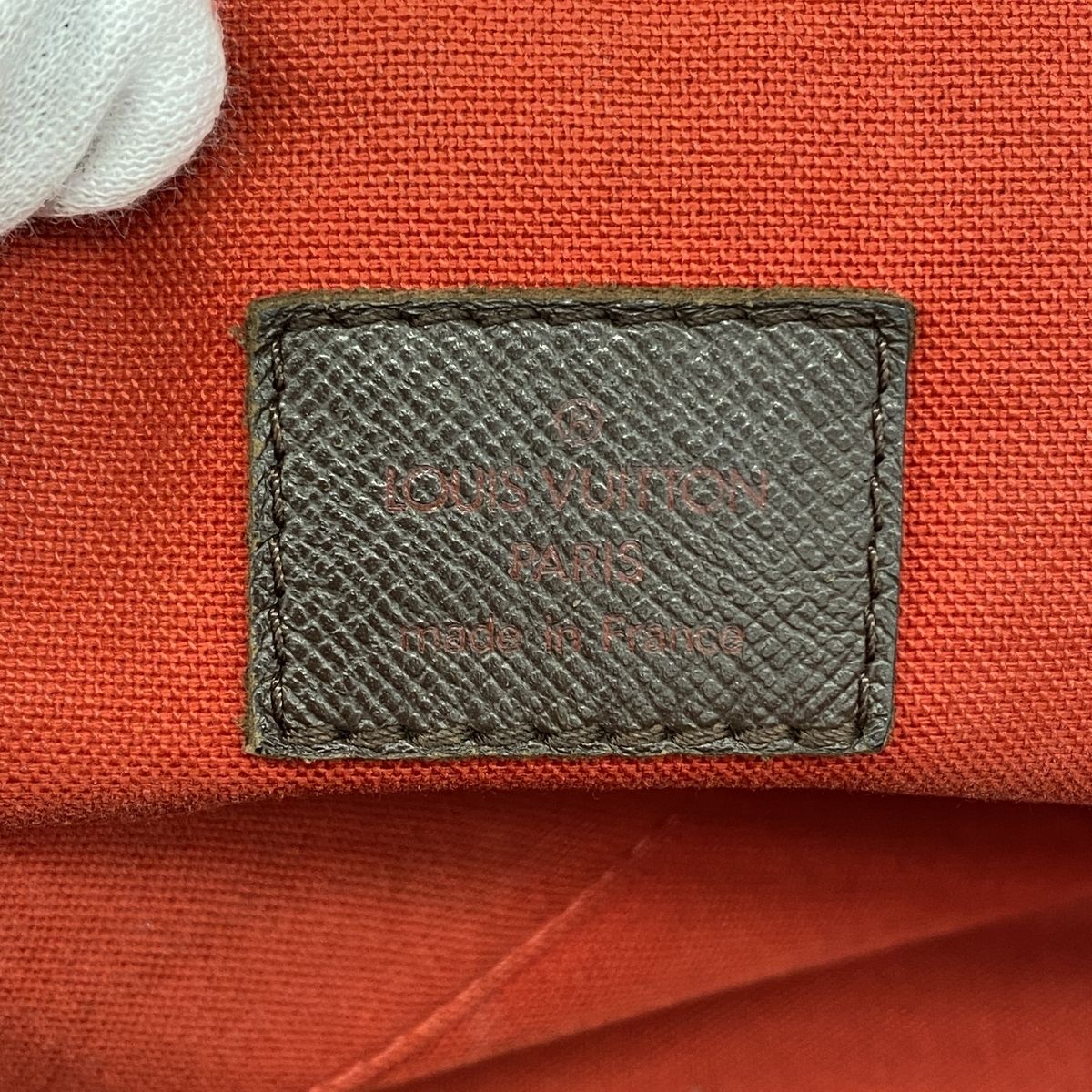 Louis Vuitton Shoulder Bag Damier Belem MM Ebene — view 5
