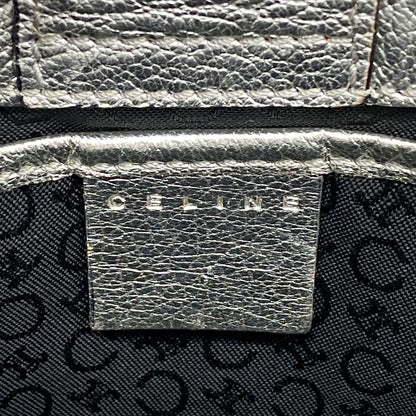 Celine Handbag C Macadam Denim Navy Silver — view 5