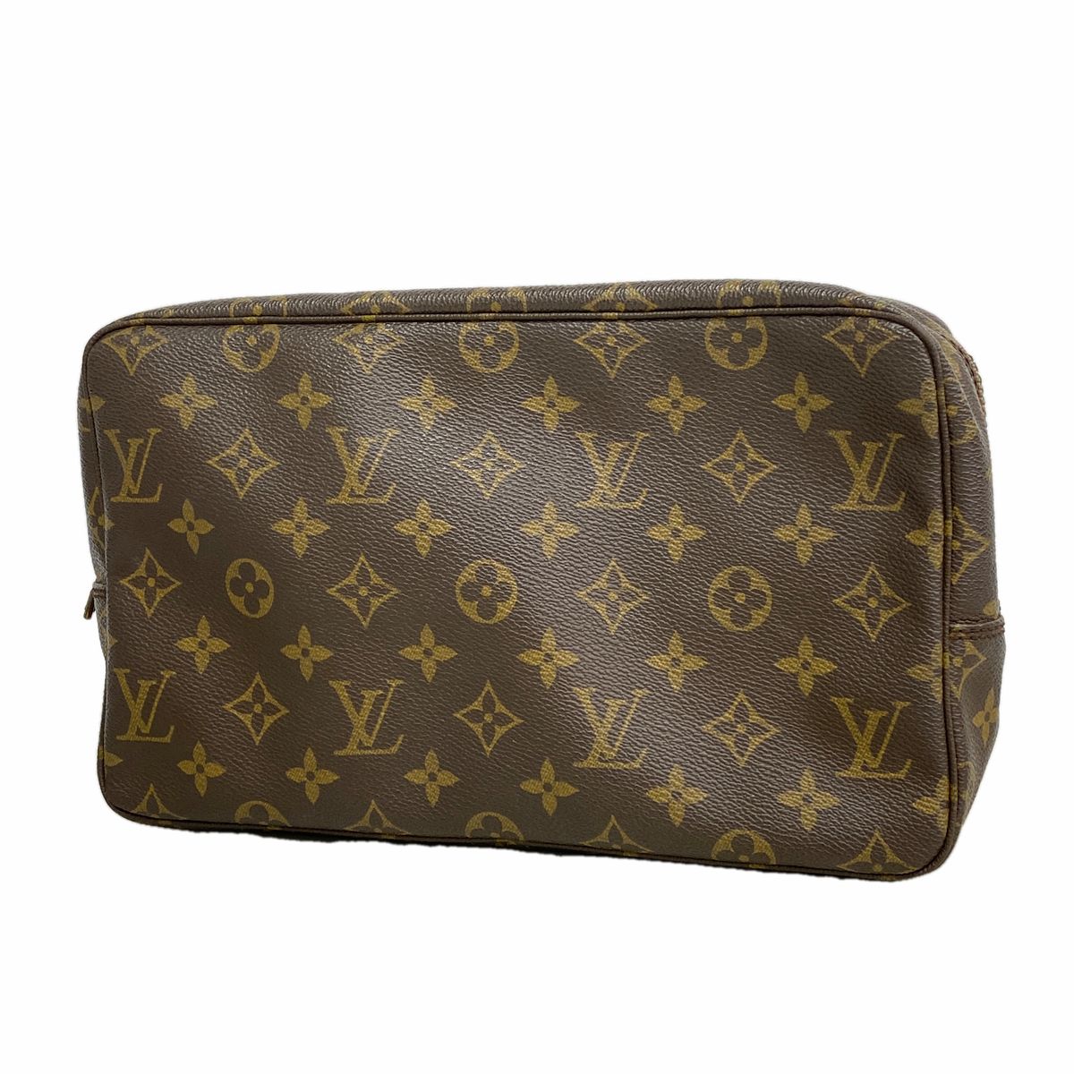 Louis Vuitton Pouch Monogram Trousse Toilet 28 Brown