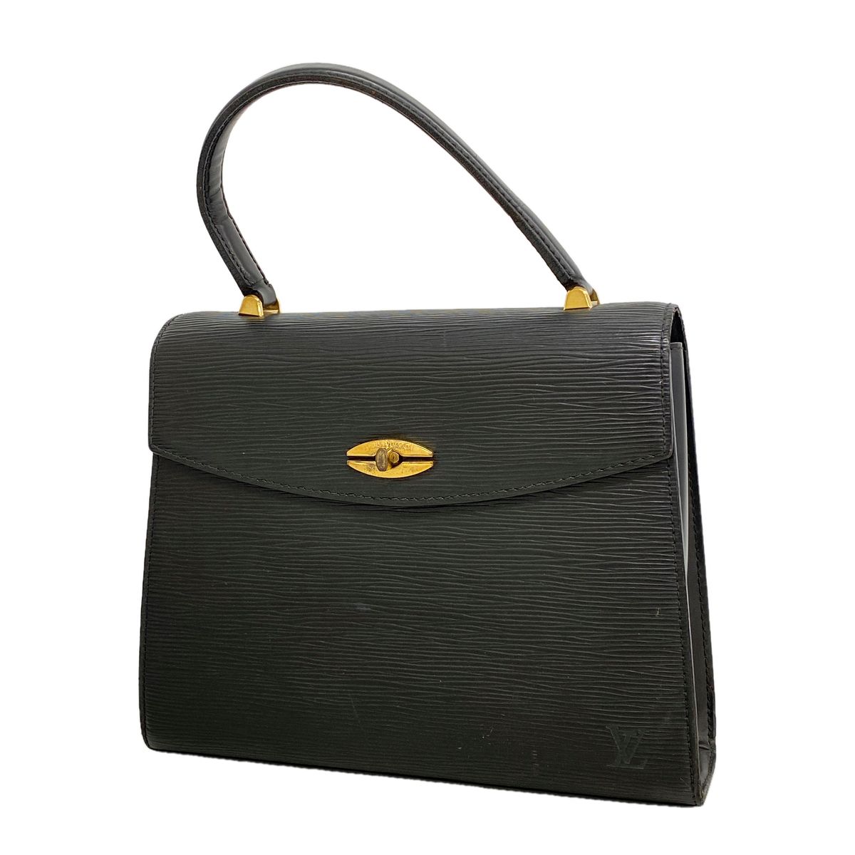Louis Vuitton Handbag Epi Malesherbes Noir