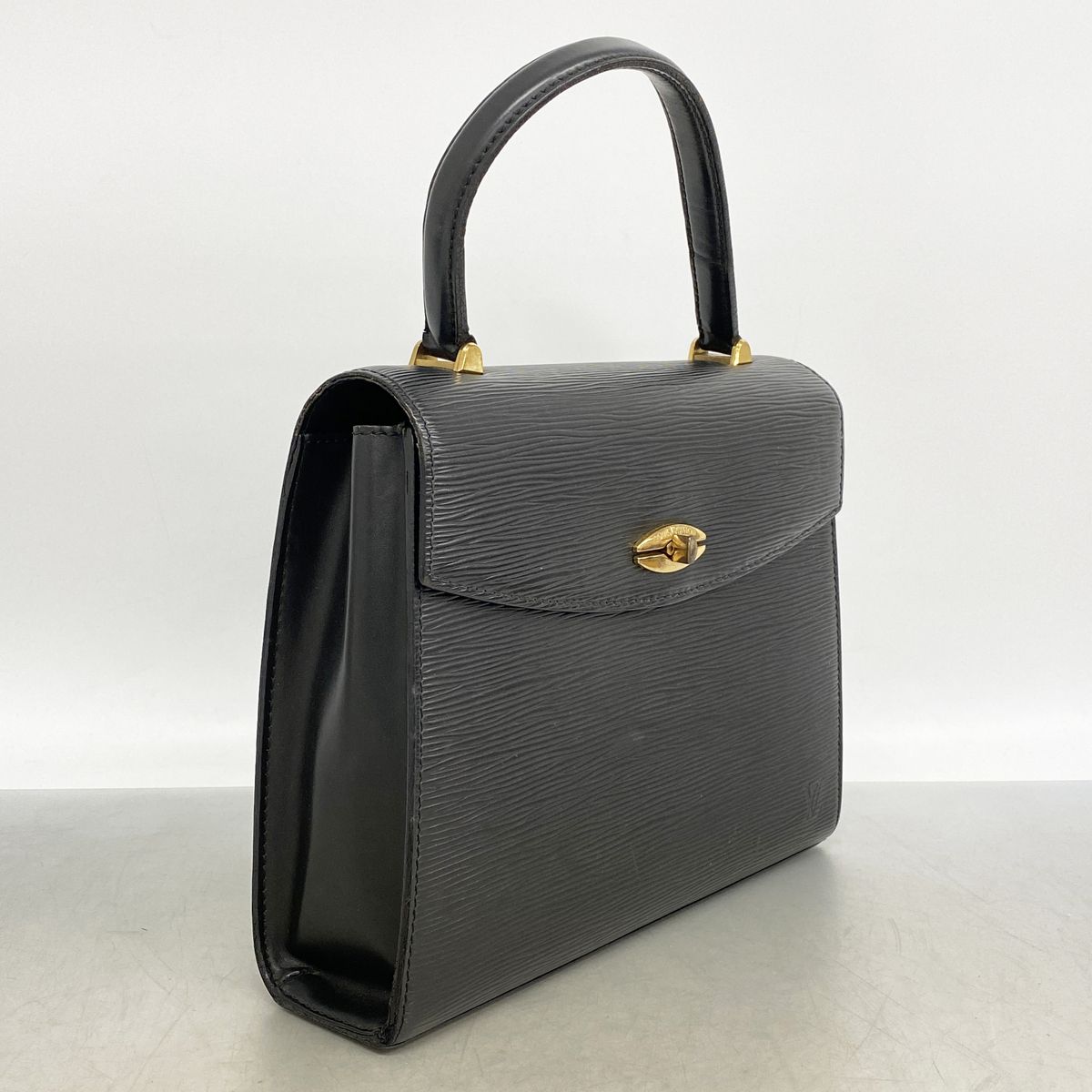 Louis Vuitton Handbag Epi Malesherbes Noir — view 2