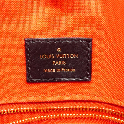 Louis Vuitton Tote Bag Monogram Giant Reverse On The Go MM Brown 2-Way — view 5