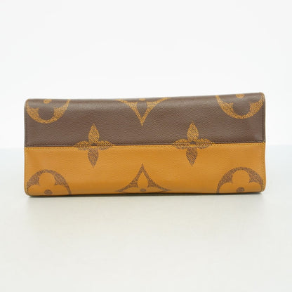Louis Vuitton Tote Bag Monogram Giant Reverse On The Go MM Brown 2-Way — view 3