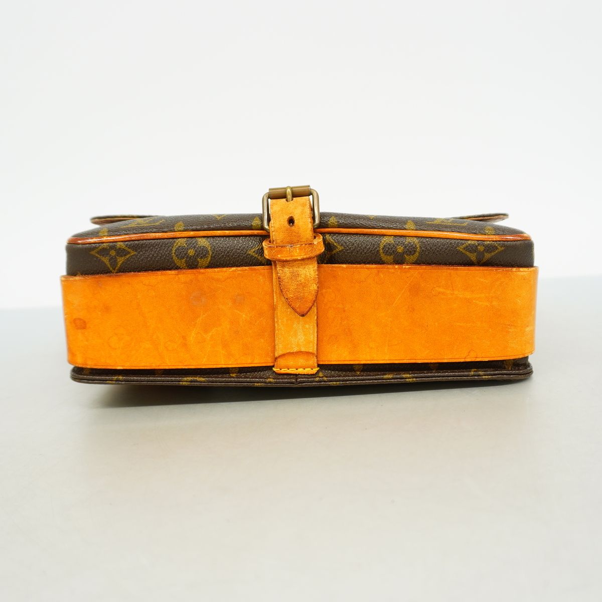 Louis Vuitton Shoulder Bag Monogram Cartesiere GM Brown — view 3