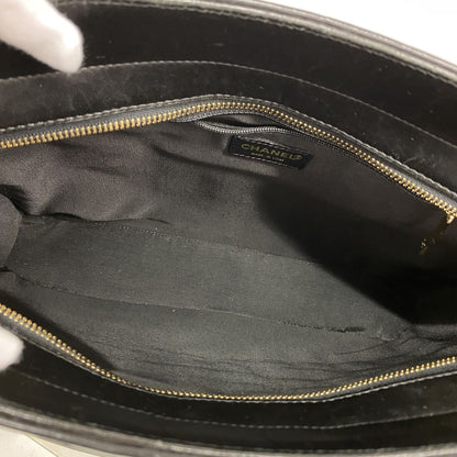 Chanel Tote Bag Choco Bar Lambskin Black Gold — view 4