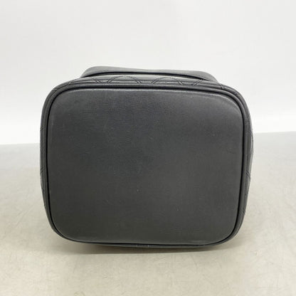 Chanel Vanity Bag Bicolor Lambskin Black Gold — view 3