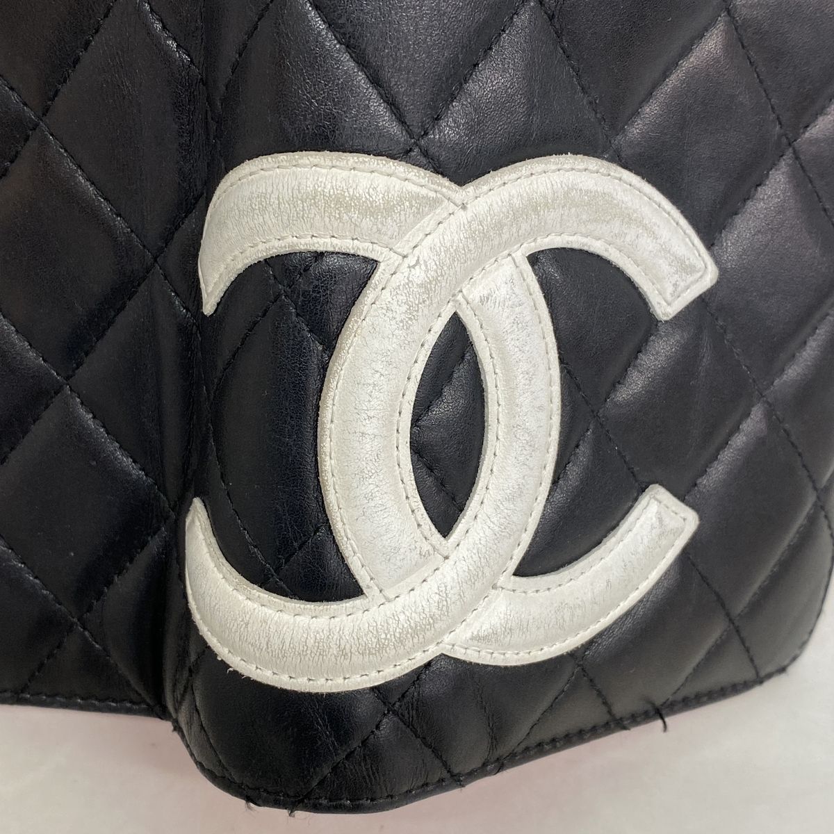 Chanel Wallet Cambon Lambskin Black Silver — view 7