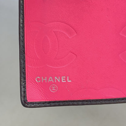 Chanel Wallet Cambon Lambskin Black Silver — view 4