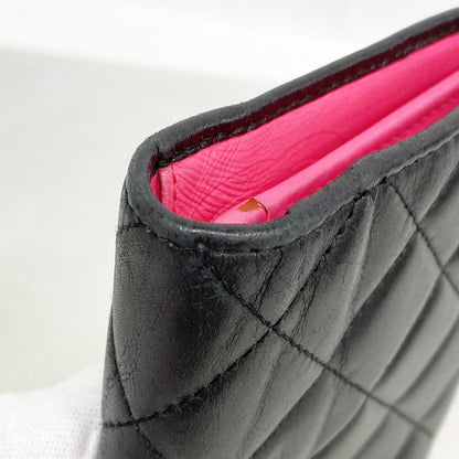 Chanel Wallet Cambon Lambskin Black Silver — view 5