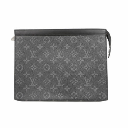 Louis Vuitton Clutch Monogram Eclipse Pochette Voyage MM Black