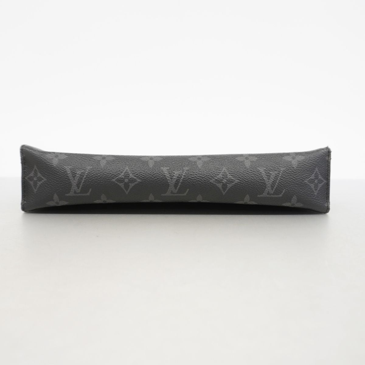Louis Vuitton Clutch Monogram Eclipse Pochette Voyage MM Black — view 3