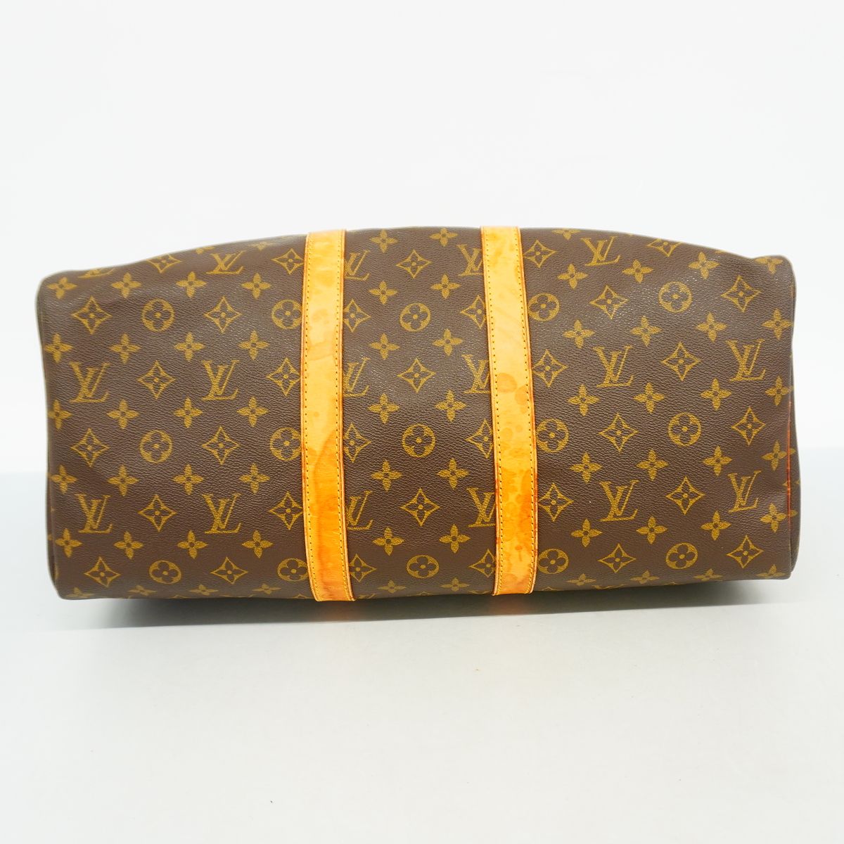 Louis Vuitton Boston Bag Monogram Keepall 45 Brown — view 3