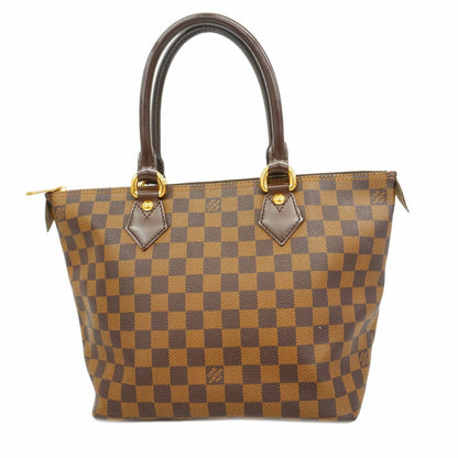 Louis Vuitton Handbag Damier Saleya PM Ebene