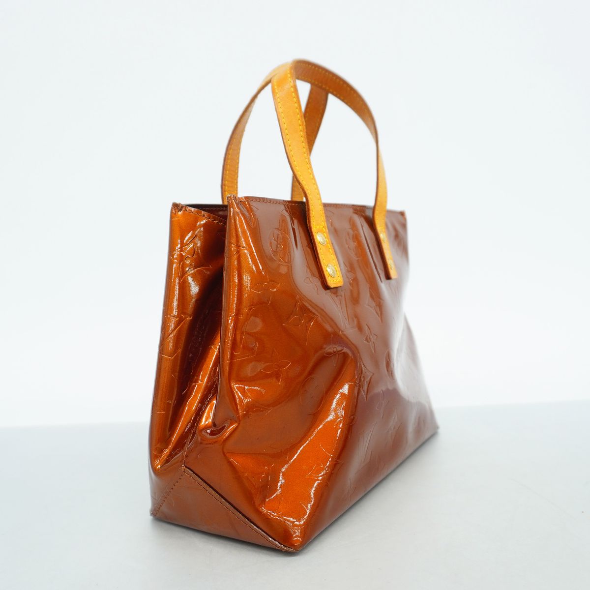 Louis Vuitton Handbag Vernis Reed PM Blanc — view 2