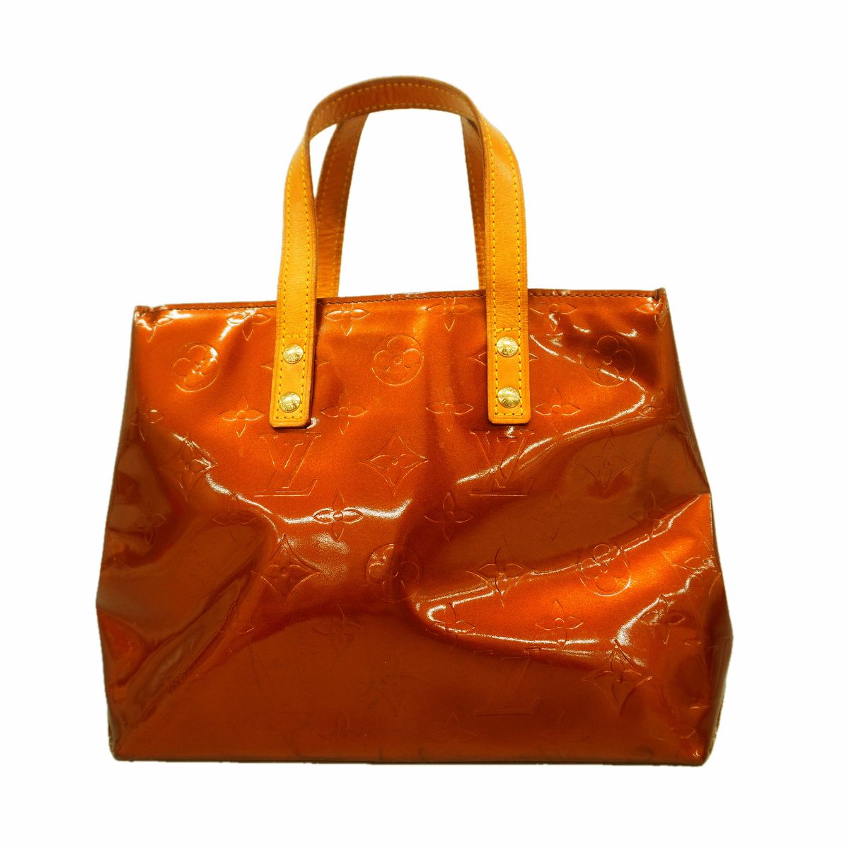Louis Vuitton Handbag Vernis Reed PM Blanc