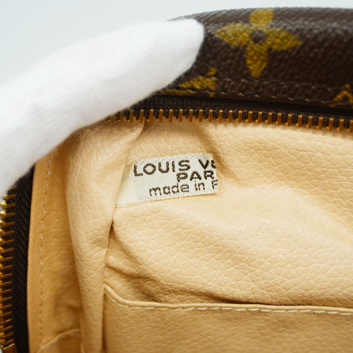 Louis Vuitton Pouch Monogram Trousse Toilet 28 Brown — view 5