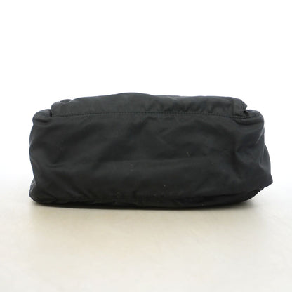 Prada Shoulder Bag Tessuto Nylon Black Silver — view 3