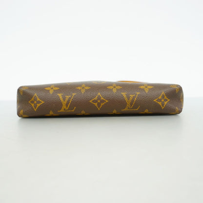 Louis Vuitton Handbag Monogram Pallas Clutch Brown Cerise 2-Way — view 3
