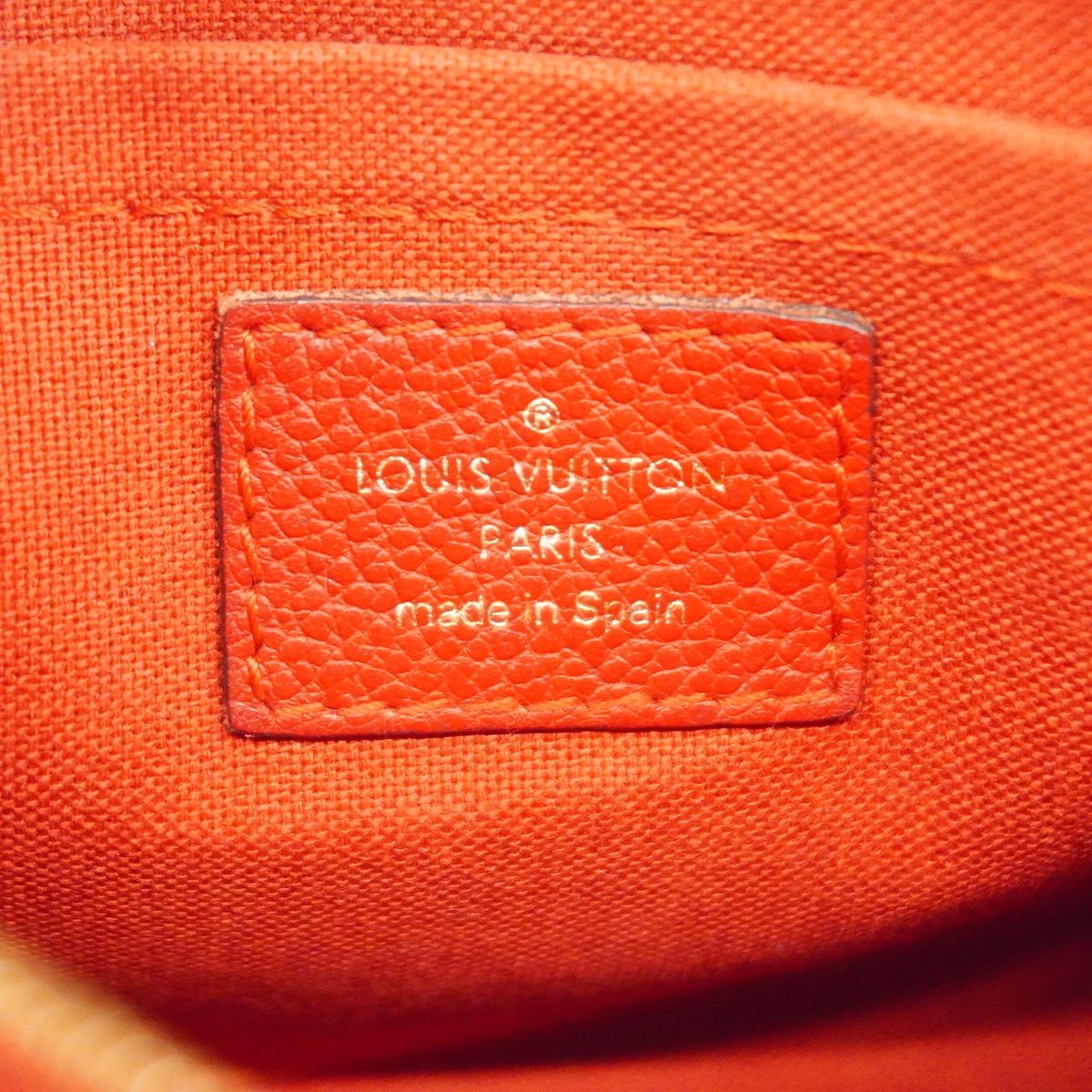 Louis Vuitton Handbag Monogram Pallas Clutch Brown Cerise 2-Way — view 5