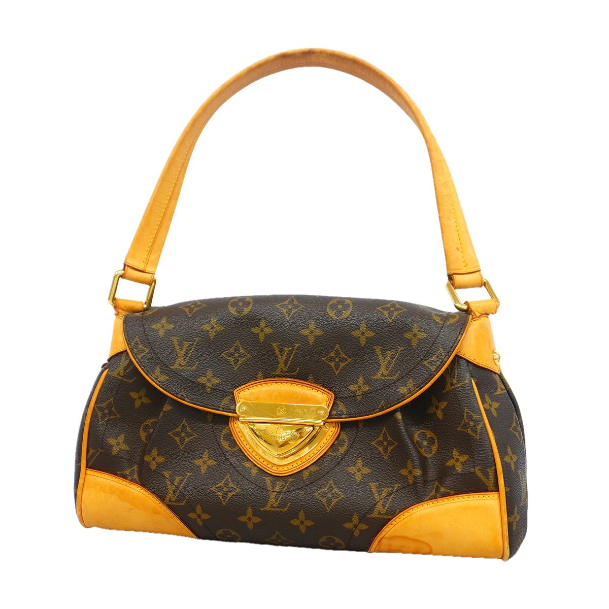 Louis Vuitton Shoulder Bag Monogram Beverly MM Brown