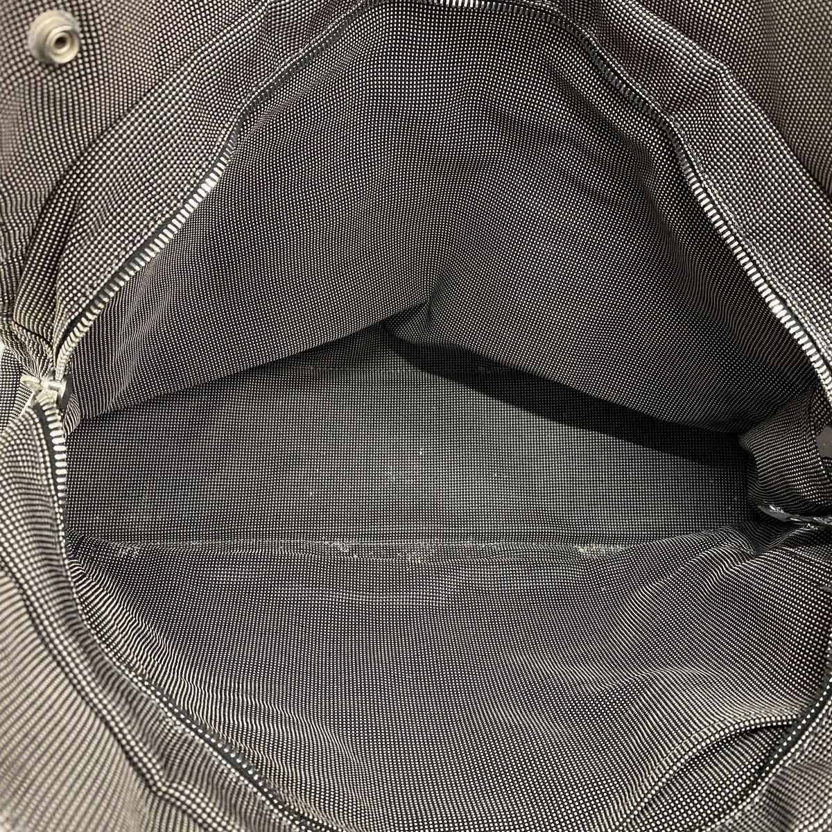 Hermes Tote Bag Her Line MM Canvas Gray Silver — view 4