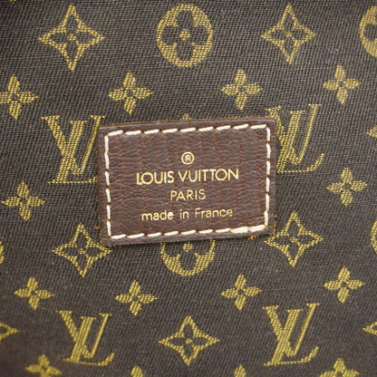 Louis Vuitton Shoulder Bag Monogram Mini Lin Saumur 30 Ebene — view 5