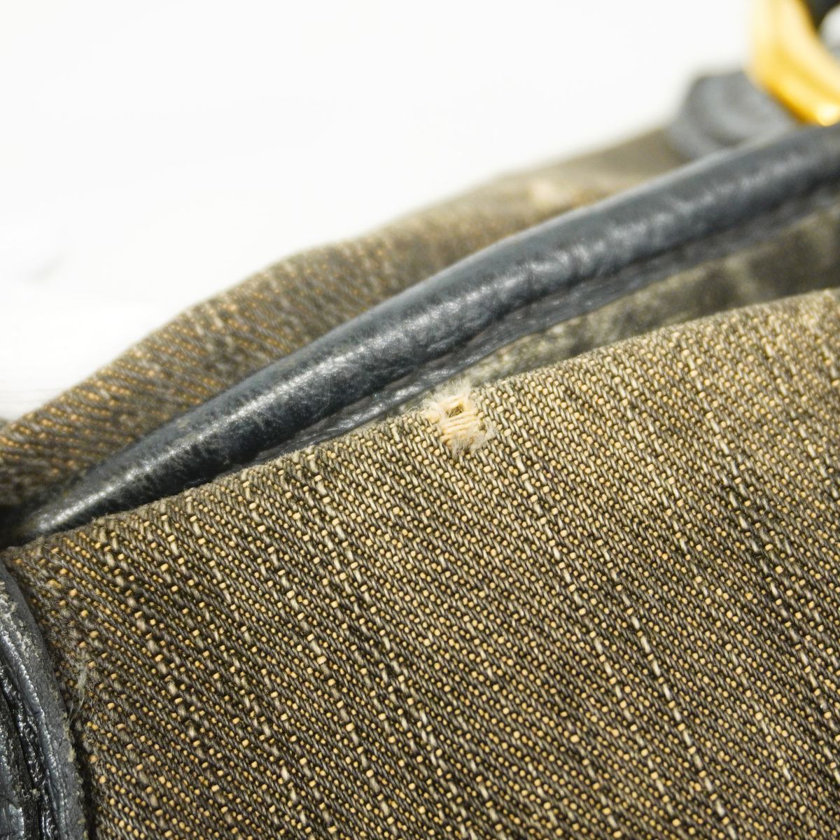 Louis Vuitton Handbag Monogram Denim Neocavy MM Noir 2-Way Bag — view 6